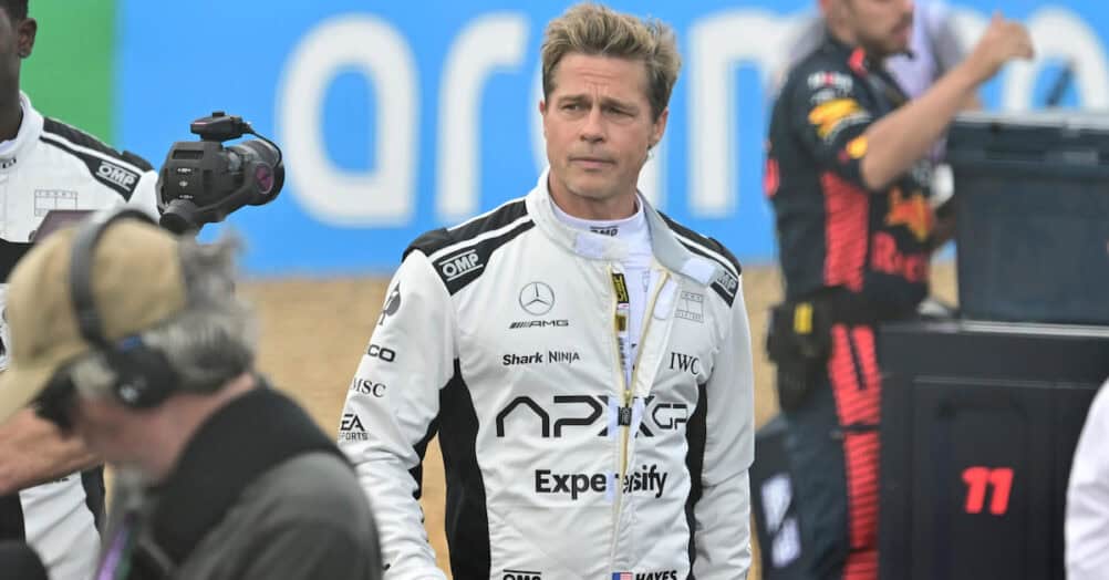 brad pitt, formula one