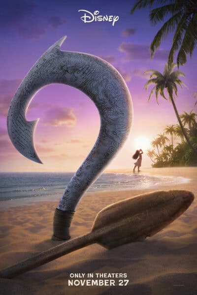 moana 2 poster