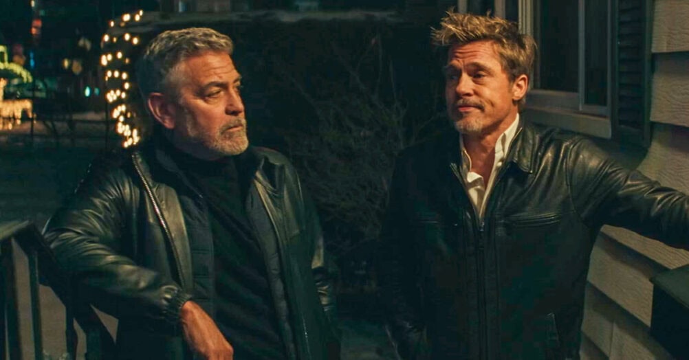 brad pit george clooney wolfs